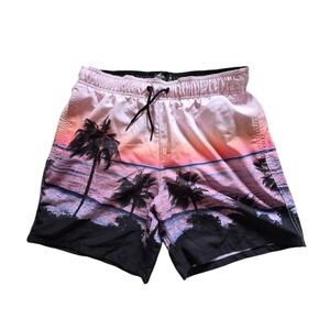 Hollister Sunset Beach Men's Swim Shorts NWOT